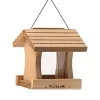 Audubon Diy Craft Kit Wooden Hopper Wild Bird Feeder - Natural