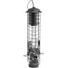 Audubon Dragonfly Squirrel-Resistant Tube Tubed Wild Bird Feeder - Gray - 2.5 Lbs Cap