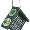 Audubon Going Green Suet Wild Bird Feeder - Green - 1 Cake Cap
