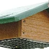 Audubon Going Green Upside Down Suet Wild Bird Feeder - Tan and Green - 2 Cake Cap