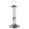 Audubon Rustic Farmhouse Silo Tube Type Feeder Mixed Seed - Nickel - 1.5 Lbs