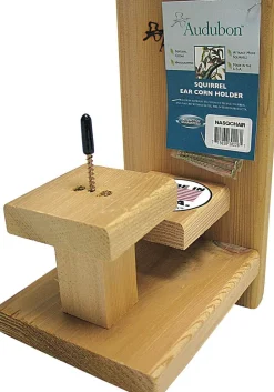Audubon Squirrel Chair Feeder - Tan - 1 Ear Corn