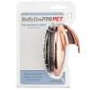 BaByliss Pro Pet Bristle Cat and Dog Brush - Rose Gold