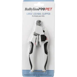 BaByliss Pro Pet LED Lighting Nail Clipper for Dogs and Cats - Large