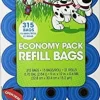 Bags On Board Economy Pack Refill Bags Dog Wastebags - Blue - 315 Count