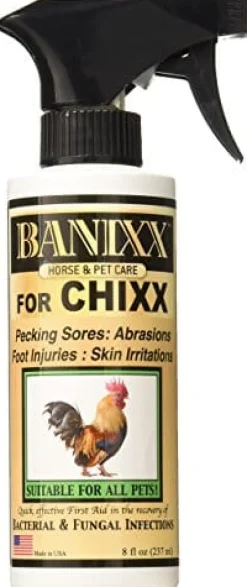 Banixx for Chixx Spray Veterinary Supplies Sprays/Daubers - 8 Oz