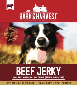 Bark + Harvest by Superior Farms Beef Jerky Dog Natural Chews - 5 ct Bag