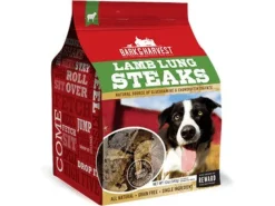 Bark + Harvest by Superior Farms Lamb Lung Steaks Dog Natural Chews - 12oz Bag