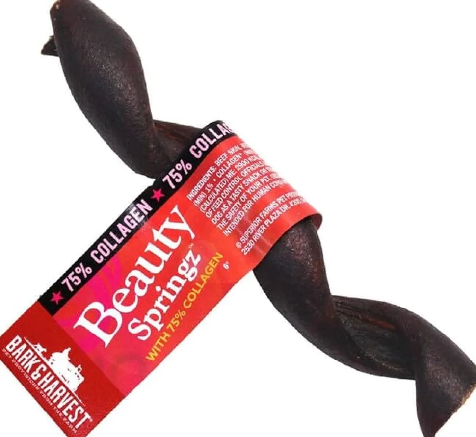 Bark + Harvest by Superior Farms Beauty Twist™ with Collagen Natural Dog Chews - 12 Inches - 15 Count Box