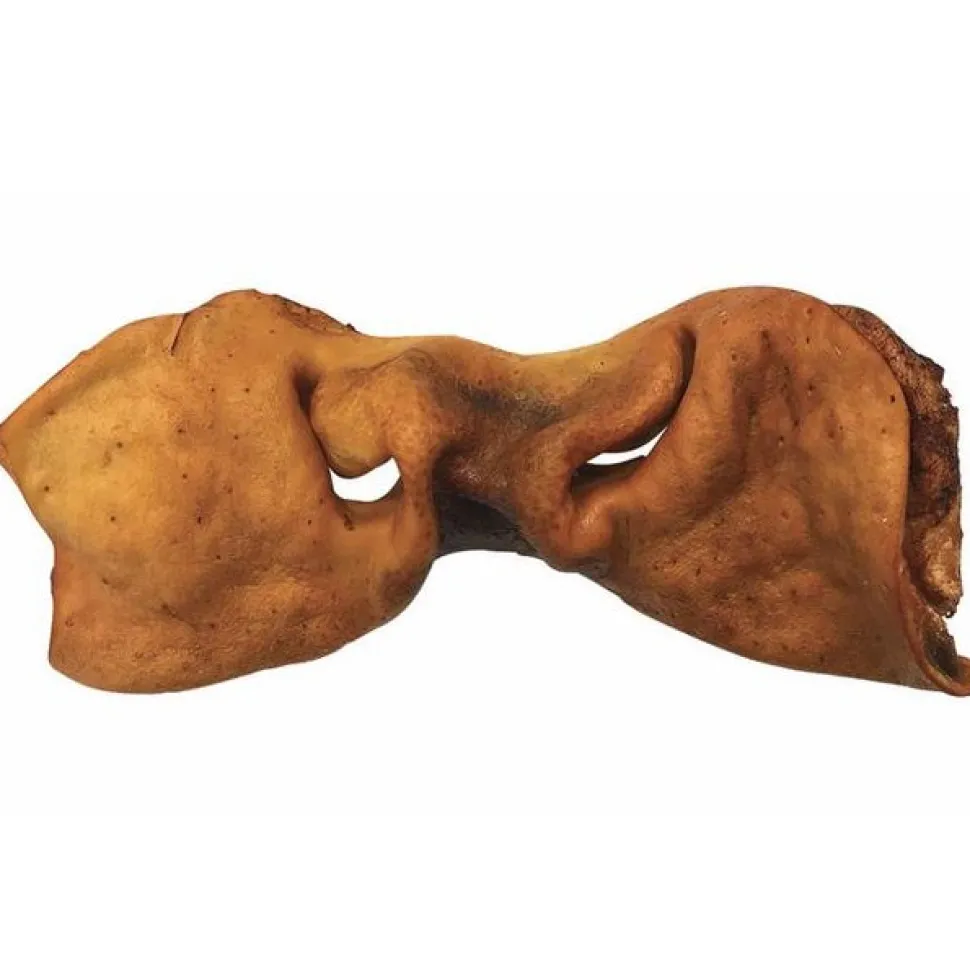 Bark + Harvest by Superior Farms Beef Snout Dog Natural Chews - Case of 50