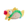 Bark Box Ernesto the Fish Taco Squeaky Plush Dog Toy