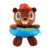 Bark Box Squeak-Away Camp Lil' Bucky Crinkle and Squeaking Plush Dog Toy