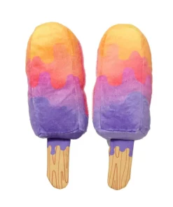 Bark Box Squeak-Away Camp Miami Ice Pupsicle Squeak and Plush Dog Toy