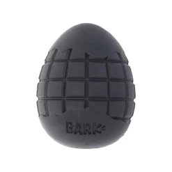 Bark Box Super Chewer Oirgin Bounce and Squeak Rubber Dog Toy