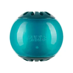 Bark Box Super Chewer Vortex Treat Dispensing and Wiffle Ball Fetching Rubber Dog Toy