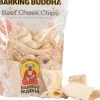 Barking Buddha Beef Cheek Chips Value bag Natural Dog Chews - 6 Count
