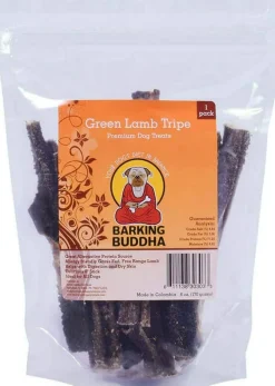 Barking Buddha Lamb Green Tripe Sticks Natural Dog Chews - 6 oz