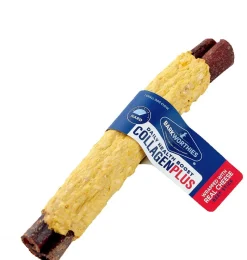 Barkworthies Collagen Cheese 6" Sticks for Dogs - 50 ct Case - Case of 1
