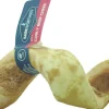 Barkworthies Curly Beef Cheek Dog Bone - 6 ct Case - Case of 1
