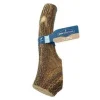 Barkworthies Elk Antler Large Split (4 - 5") Dog Chews - 15 ct Case - Case of 1