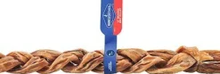 Barkworthies Naturally Scented Braided Dog Bully Sticks 12" - 15 ct Case - Case of 1