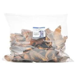 Barkworthies Pig Ears Bulk Bag Dog Chew Treat - 50 Pack