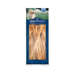 Barkworthies Tripe Twist Large 1lb Natural Dog Chews -