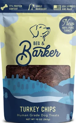 Beg & Barker Strips Turkey Breast Air-Dried Dog Treats - 10 Oz