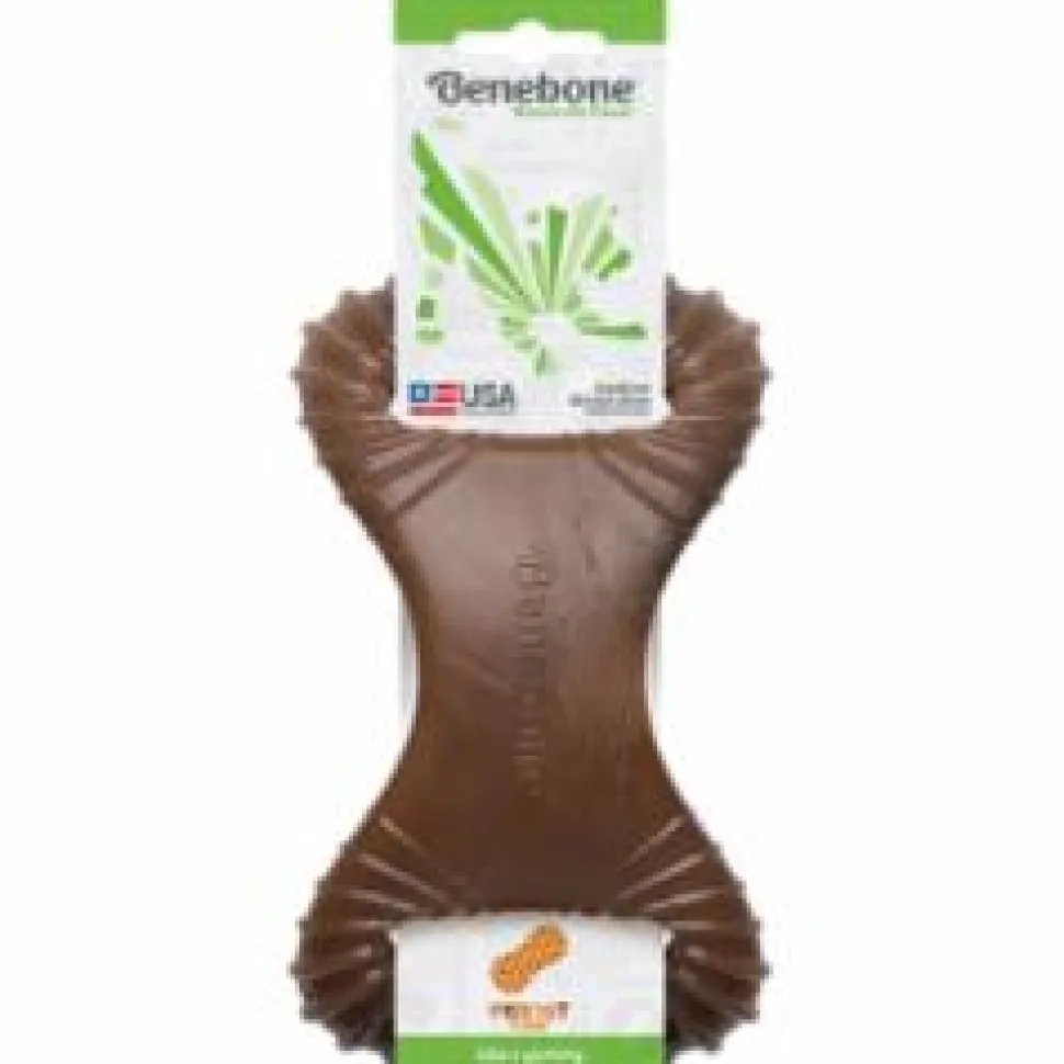 Benebone Dog Chews Dental Chew Peanut Butter - Medium