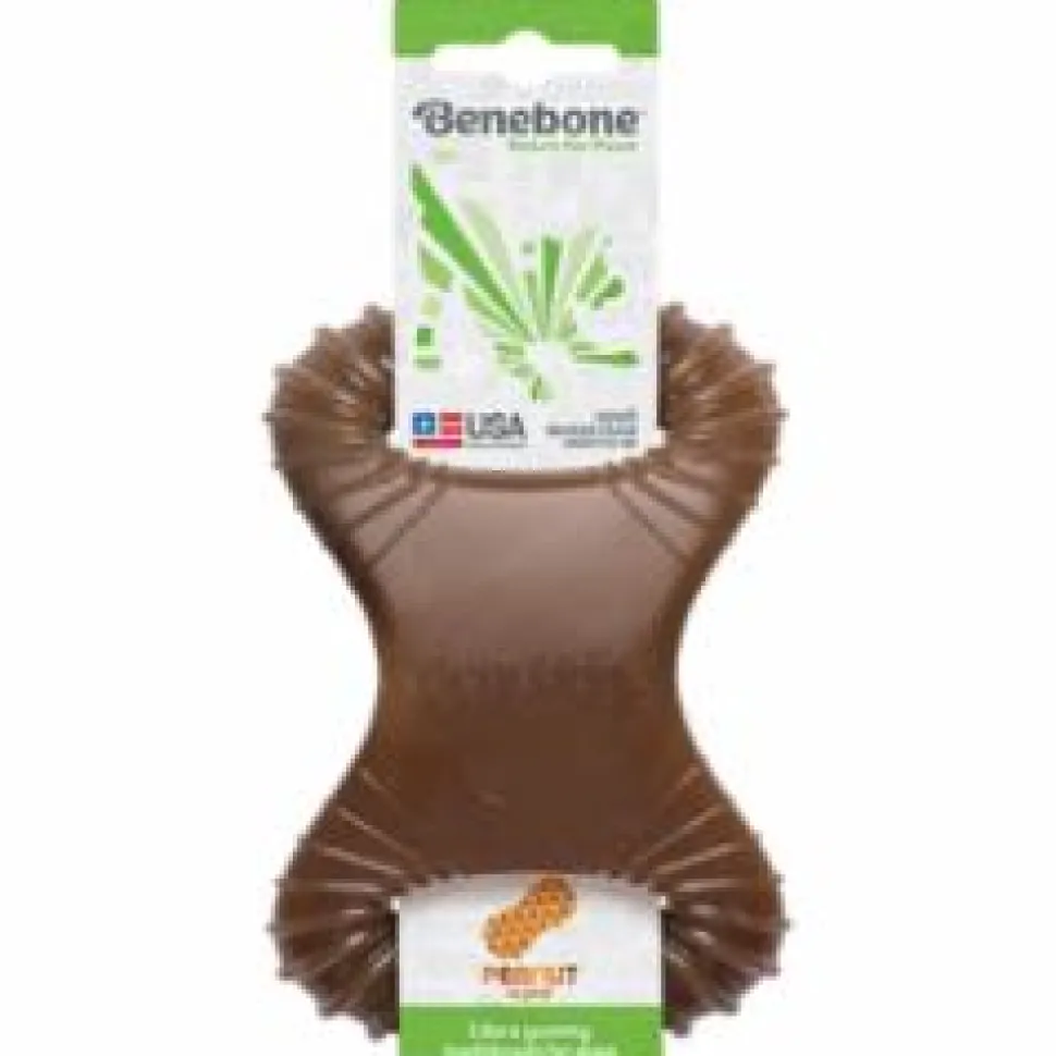 Benebone Dog Chews Dental Chew Peanut Butter - Small