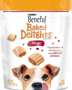 Beneful Baked Delights Hugs With Real Beef & Cheese Dog Treats