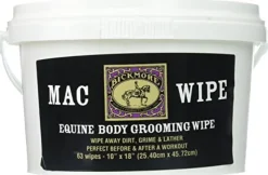 Bickmore Mac Body Pet Grooming Wipes - 10 X 18 In - 63 Count