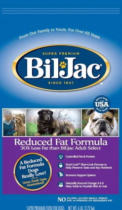 Bil-Jac Reduced Fat Dry Dog Food - Chicken - 6 Lbs