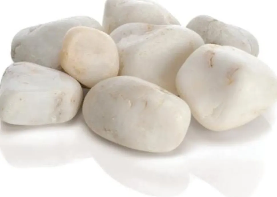 Biorb Marble Pebble Pack Aquarium Decoration - White