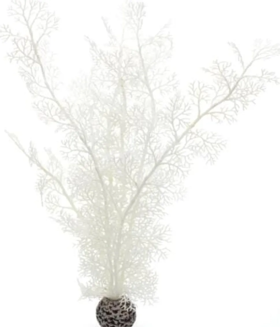 Biorb Sea Fan Aquarium Ornament - White - Large