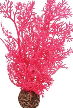 Biorb Sea Fan Aquarium Ornament - Pink - Small