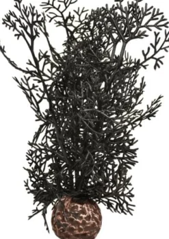 biOrb Sea Fan Plastic Aquarium Plant - Black - Small