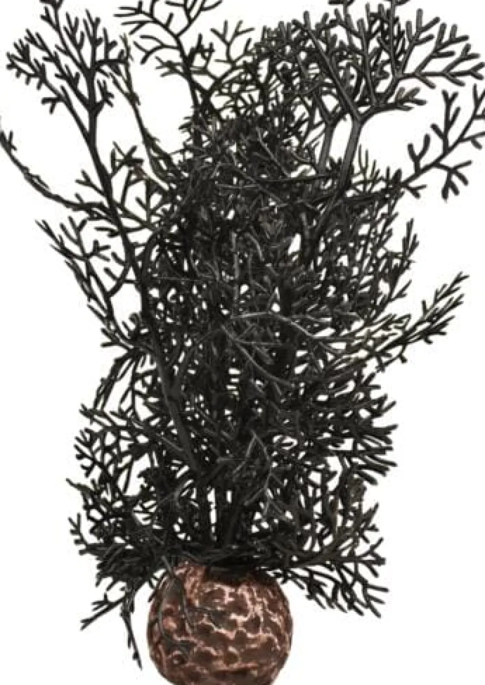 biOrb Sea Fan Plastic Aquarium Plant - Black - Small