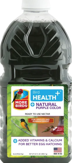 Bird Health + Hummingbird Nectar Rtu Wild Bird Food - Purple - 64 Oz