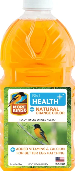 Bird Health + Oriole Nectar Rtu Wild Bird Food - Orange - 64 Oz
