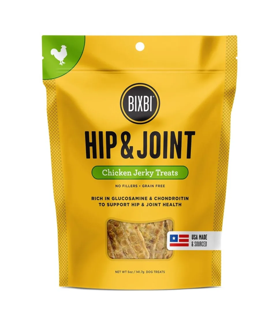 Bixbi Hip & Joint Chicken Breast Jerky Dog Treats