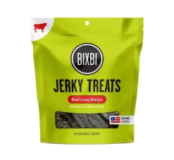 Bixbi Original Beef Lung Jerky Dog Treats - 10 Oz