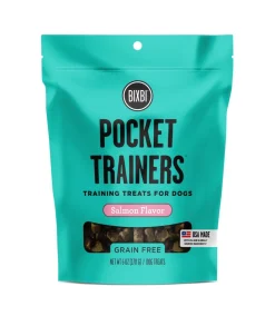 Bixbi Pocket Trainers Salmon Soft and Chewy Training Dog Treats - 6 Oz