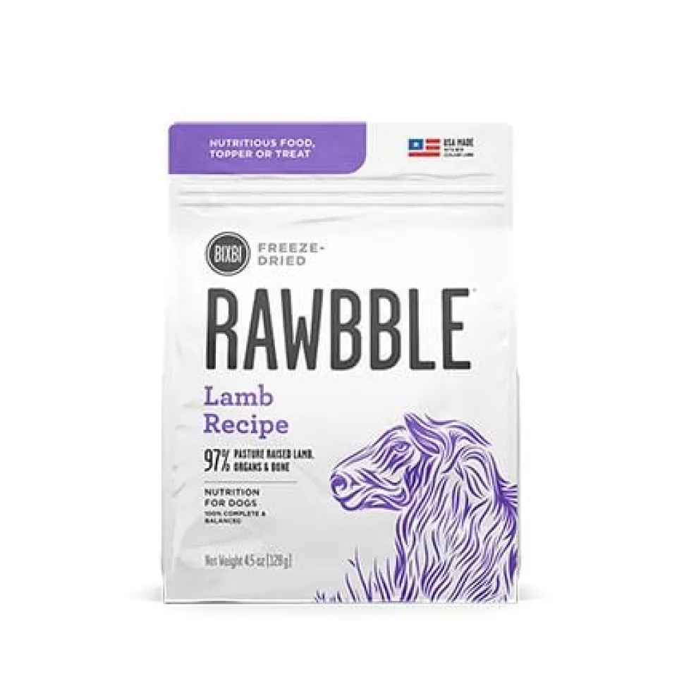 Bixbi Rawbble Lamb Freeze-Dried Dog Food - 4.5 Oz