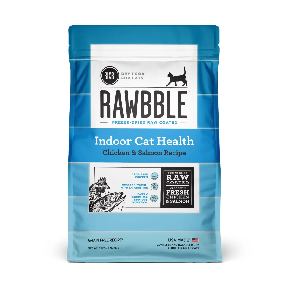 Bixbi Rawbble Salmon Recipe Dry Cat Food - 3 Lbs