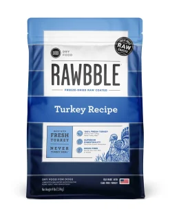 Bixbi Rawbble Turkey Recipe Dry Dog Food - 4 Lbs