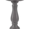 Bloem Bloem Promo Birdbath Wild Bird Pedestal Bath - Charcoal - 17 In - 6 Pack
