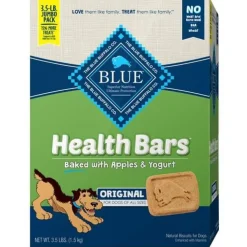 Blue Buffalo Apple Yogurt Health Bars Soft and Chewy Dog Treats - 56 Oz