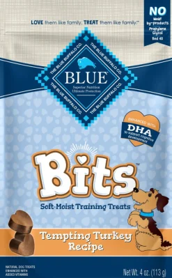 Blue Buffalo Bits Tempting Turkey Natural Soft-Moist Training Treats