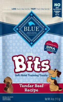 Blue Buffalo Blue Bits Tasty Beef Moist Soft and Chewy Dog Training Treats - 4 Oz